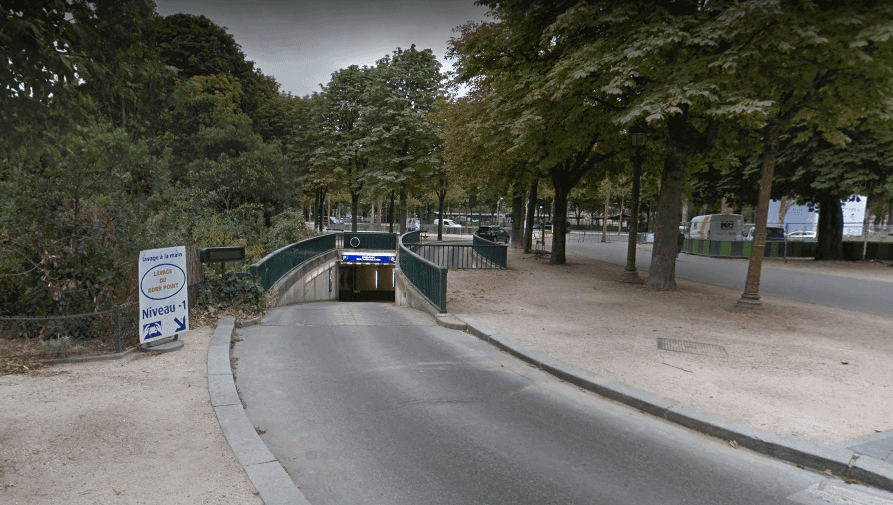 Photo of the INDIGO Rond Point des Champs Elysées car park in Paris