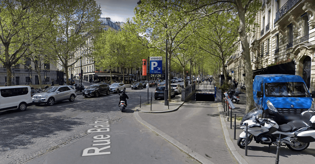 Photo of the INDIGO Etoile Friedland car park in Paris