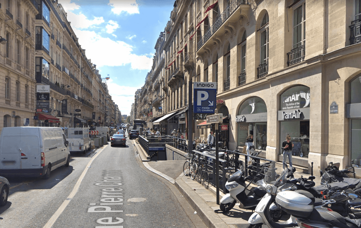 Photo du parking INDIGO Pierre Charron Champs-Elysées à Paris