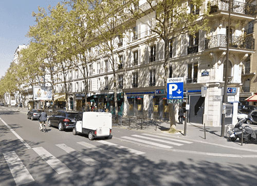 Photo of the INDIGO Villiers car park in Paris